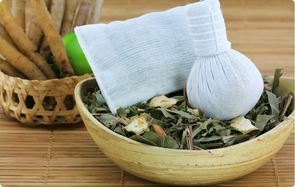 As an oil compress for muscle tension